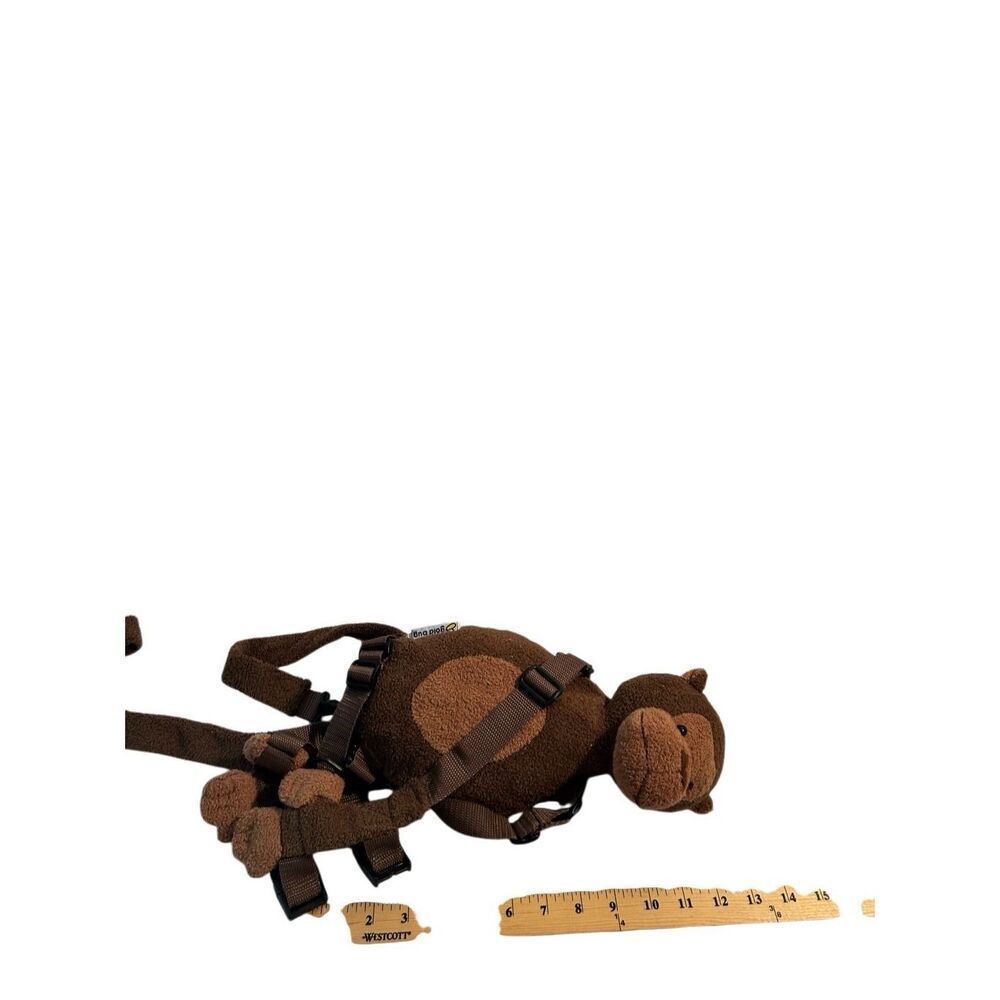Gold bug plush monkey toddler safety leash‎